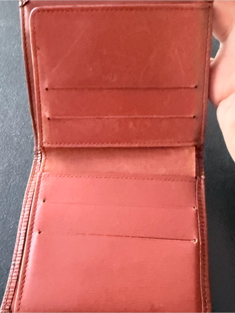 Louis Vuitton Brown Epi Leather Compact Wallet - Picture 11 of 16
